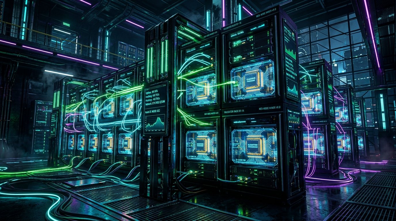 Aether Node Validator Server Farm Array